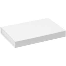 Коробка Silk с ложементом под ежедневник 13x21 см и ручку, белая, Цвет: белый