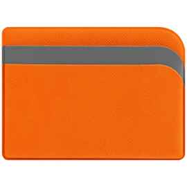 Чехол для карточек Dual, оранжевый, Цвет: оранжевый