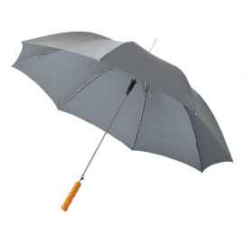 Зонт-трость Lisa, 10901717, Цвет: серый