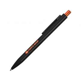 Ручка металлическая шариковая Blaze, 11312.13, Цвет: черный,оранжевый