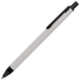 IMPRESS, ручка шариковая, белый/черный, металл, Цвет: белый, черный