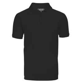 Рубашка поло мужские с кор. рукавом черные 2XL, Цвет: черный, Размер: 2XL