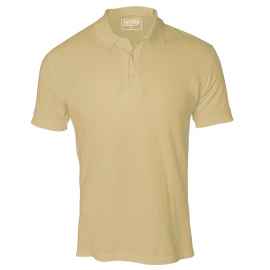 Рубашка поло мужская с кор. рукавом песочная XXL, Цвет: песочный, Размер: 2XL