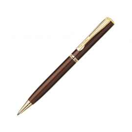 Ручка шариковая Eco, 417367, Цвет: коричневый,золотистый