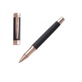Ручка-роллер Zoom Soft Navy, NSG9145N, Цвет: черный,золотистый