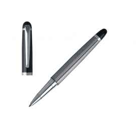 Ручка-роллер Alesso Navy, черный,серебристый, USW8175N, Цвет: черный,серебристый