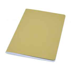 Блокнот A5 Fabia с переплетом из рубленой бумаги, 10774960, Цвет: оливковый