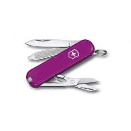 Нож-брелок Classic SD Colors Tasty Grape, 58 мм, 7 функций, 601175, Цвет: фиолетовый