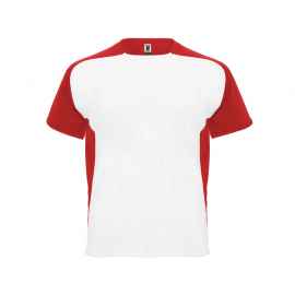 Спортивная футболка Bugatti мужская, L, 6399CA0160L, Цвет: красный,белый, Размер: L