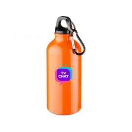 Бутылка Oregon с карабином, 10000210p, Цвет: оранжевый, Объем: 400