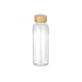 Бутылка из переработанного пластика rPET Kato Bamboo с бамбуковой крышкой, 500 мл, 839729