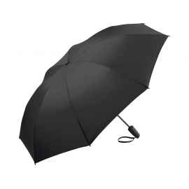 Зонт складной Contrary полуавтомат, 100089, Цвет: черный