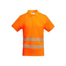 Рубашка поло Atrio мужская, S, 9318HV223S, Цвет: неоновый оранжевый, Размер: S