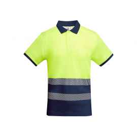 Рубашка поло Atrio мужская, S, 9318HV55221S, Цвет: navy,неоновый желтый, Размер: S
