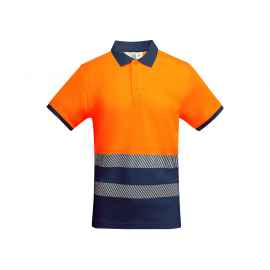 Рубашка поло Atrio мужская, S, 9318HV55223S, Цвет: navy,неоновый оранжевый, Размер: S