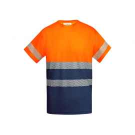 Футболка Tauri мужская, S, 9317HV55223S, Цвет: navy,неоновый оранжевый, Размер: S