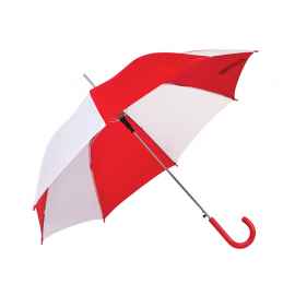Зонт-трость 'Regular', белый,красный