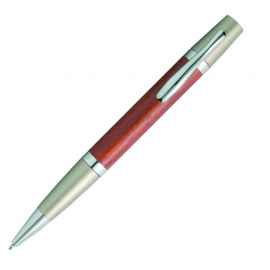 Ручка 'Tango' в футляре, коричневый,серебристый