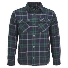 Куртка рубашка мужская NOAH, зелен.,XS/S(0),100%хлопок,180 г/м2,подкладка и утеплитель:100%полиэстер, Цвет: зеленый, Размер: XS/S(0)