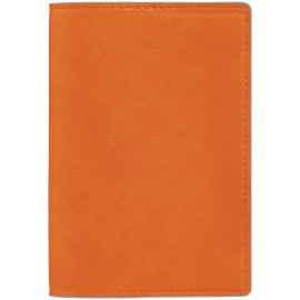 Обложка для паспорта Petrus, оранжевая, Цвет: оранжевый