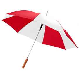 Зонт-трость Lisa, 10901712p, Цвет: красный,белый