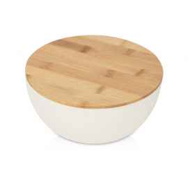 Салатник из натуральных волокон с бамбуковой крышкой Bowl, 828686
