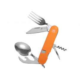 Нож перочинный, 109 мм, 8 функций, 441134, Цвет: оранжевый,серебристый