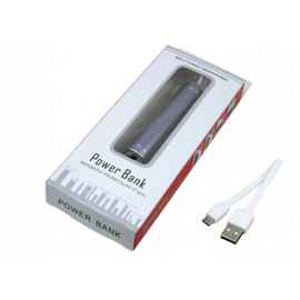 PB082.2600MAH.Серебро, Цвет: серый, Интерфейс: USB 2.0