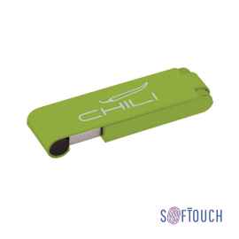 Флеш-карта 'Case' 8GB, покрытие soft touch, зеленое яблоко, Цвет: зеленое яблоко