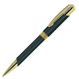 ADVOCATE, ручка шариковая, черный/золотистый, металл, Цвет: черный, золотистый