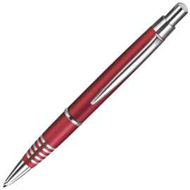 SELECT, ручка шариковая, красный/хром, металл, Цвет: красный, серебристый