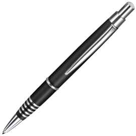 SELECT, ручка шариковая, черный/хром, металл, Цвет: черный, серебристый