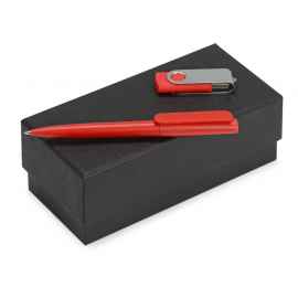 Подарочный набор Qumbo с ручкой и флешкой, 8Gb, 700303.01, Цвет: красный, Размер: 8Gb