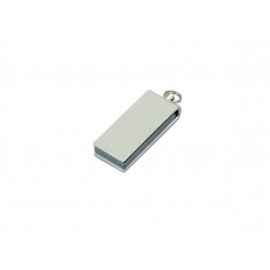 USB 2.0- флешка мини на 16 Гб с мини чипом в цветном корпусе, 16Gb, 6007.16.00, Цвет: серебристый, Размер: 16Gb