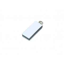 USB 2.0- флешка мини на 16 Гб с мини чипом в цветном корпусе, 16Gb, 6007.16.06, Цвет: белый, Размер: 16Gb