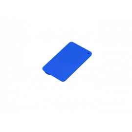 USB 2.0- флешка на 8 Гб в виде пластиковой карточки, 8Gb, 6587.8.02, Цвет: синий, Размер: 8Gb