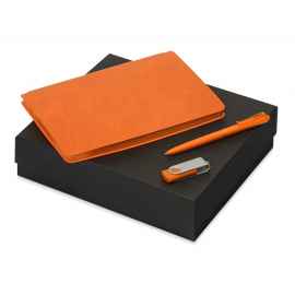 Подарочный набор Notepeno с блокнотом А5, флешкой и ручкой, 700415.08, Цвет: оранжевый,оранжевый,оранжевый