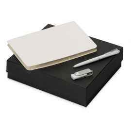 Подарочный набор Notepeno с блокнотом А5, флешкой и ручкой, 700415.06, Цвет: белый