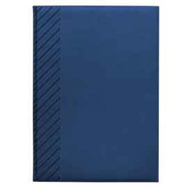 Ежедневник датированный 2024, синий Velure , Цвет: синий