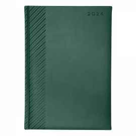 Ежедневник датированный 2024, зеленый Velure , Цвет: зеленый