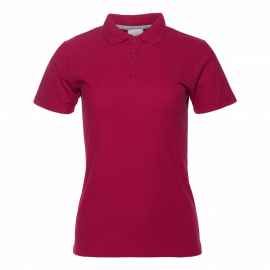 Рубашка поло женская STAN хлопок/полиэстер 185, 104W, Бордовый (66) (42/XS), Цвет: бордовый, Размер: 42/XS