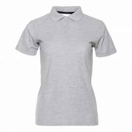 Рубашка поло женская STAN хлопок/полиэстер 185, 104W, Серый меланж (50) (42/XS), Цвет: серый меланж, Размер: 42/XS