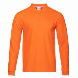 Рубашка поло унисекс STAN длинный рукав хлопок 185, 104LS, Оранжевый (28) (44/XS), Цвет: оранжевый, Размер: 44/XS