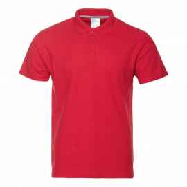Рубашка поло мужская STAN хлопок/полиэстер 185, 104, Красный (14) (44/XS), Цвет: красный, Размер: 44/XS
