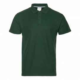 Рубашка поло мужская STAN хлопок/полиэстер 185, 104, Т-зелёный (130) (44/XS), Цвет: Тёмно-зелёный, Размер: 44/XS