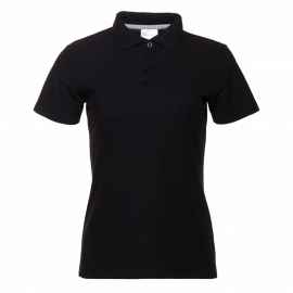 Рубашка поло женская STAN хлопок/полиэстер 185, 04WL, Чёрный (20) (42/XS), Цвет: Чёрный, Размер: 42/XS