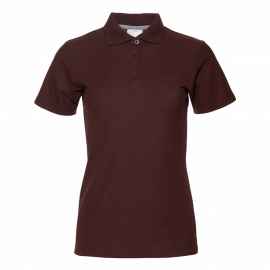 Рубашка поло женская STAN хлопок/полиэстер 185, 04WL, Т-шоколадный (107) (42/XS), Цвет: Тёмно-Шоколадный, Размер: 42/XS
