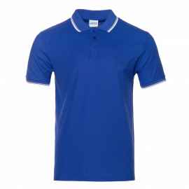 Рубашка поло мужская STAN с окантовкой хлопок/полиэстер 185, 04T, Синий (16) (44/XS), Цвет: синий, Размер: 44/XS