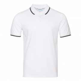Рубашка поло мужская STAN с окантовкой хлопок/полиэстер 185, 04T, Белый (10) (44/XS), Цвет: белый, Размер: 44/XS