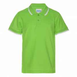 Рубашка поло детская  STAN с окантовкой хлопок/полиэстер 185, 04TJ,  Ярко-зелёный (26) (6 лет), Цвет: Ярко-зелёный, Размер: 6 лет